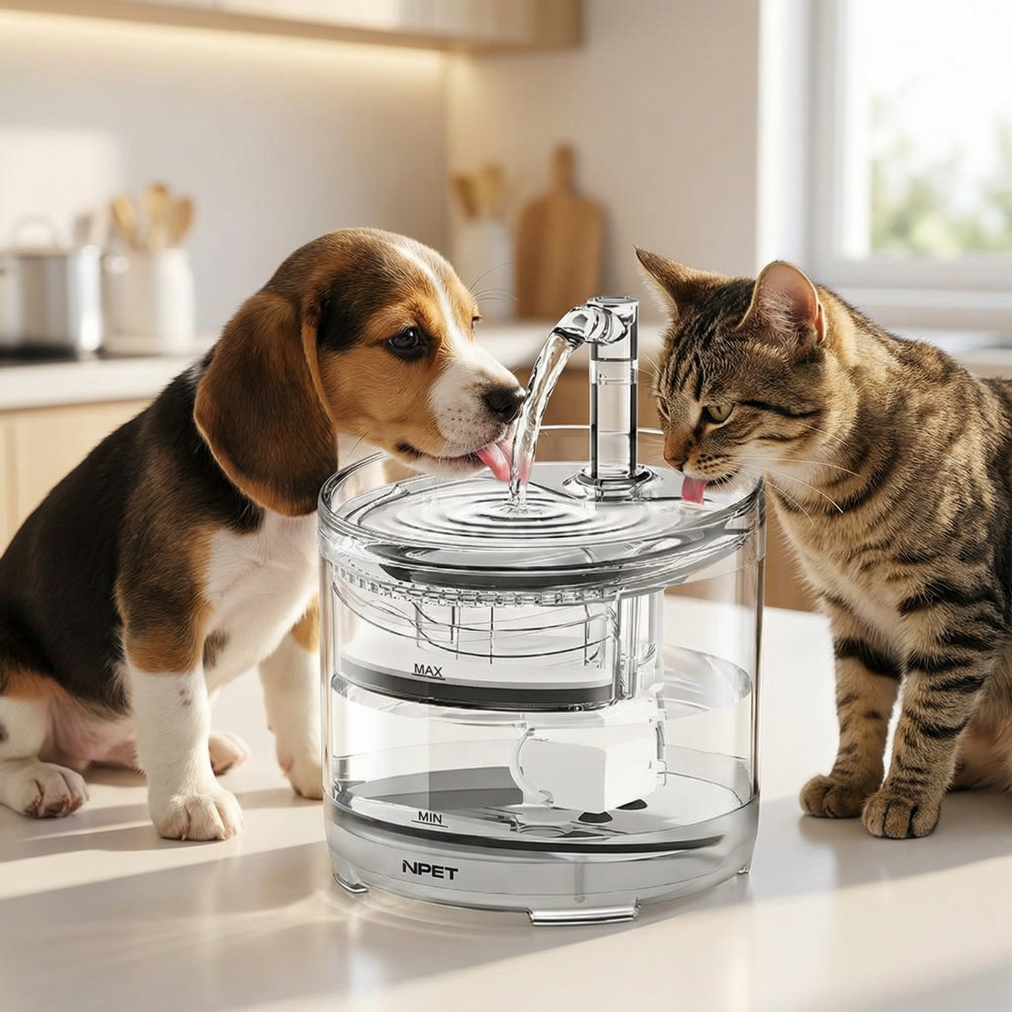 Fuente Automática de Agua para Mascotas 1.8L