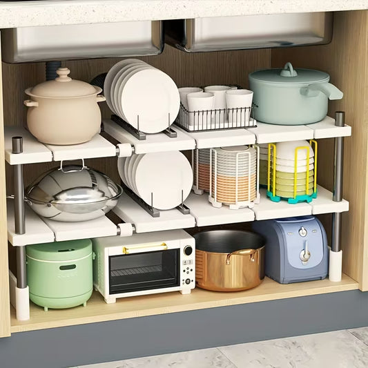 Organizador Expandible para Cocina y Baño – Más espacio sin obras