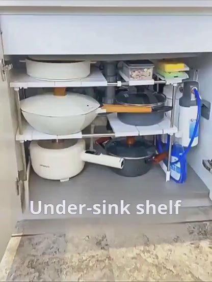 Organizador Expandible para Cocina y Baño – Más espacio sin obras