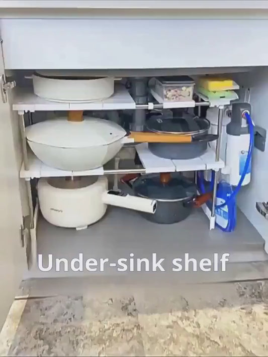 Organizador Expandible para Cocina y Baño – Más espacio sin obras